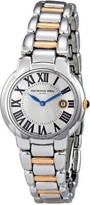RAYMOND WEIL $1495 WOMEN'S JASMINE SILVER / ROSE GOLD DATE RAYMOND WEIL $1495 WOMEN'S JASMINE SILVER / ROSE GOLD DATE