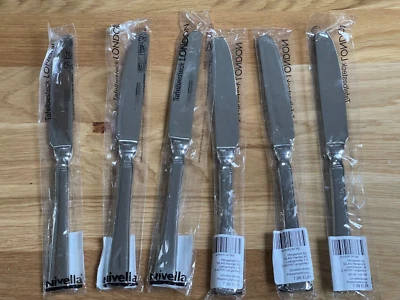 Nivella LONDON Menümesser für 6 Pers. 13/0 Edelstahl 6 teilig - Superqualität - Bild 1 von 4