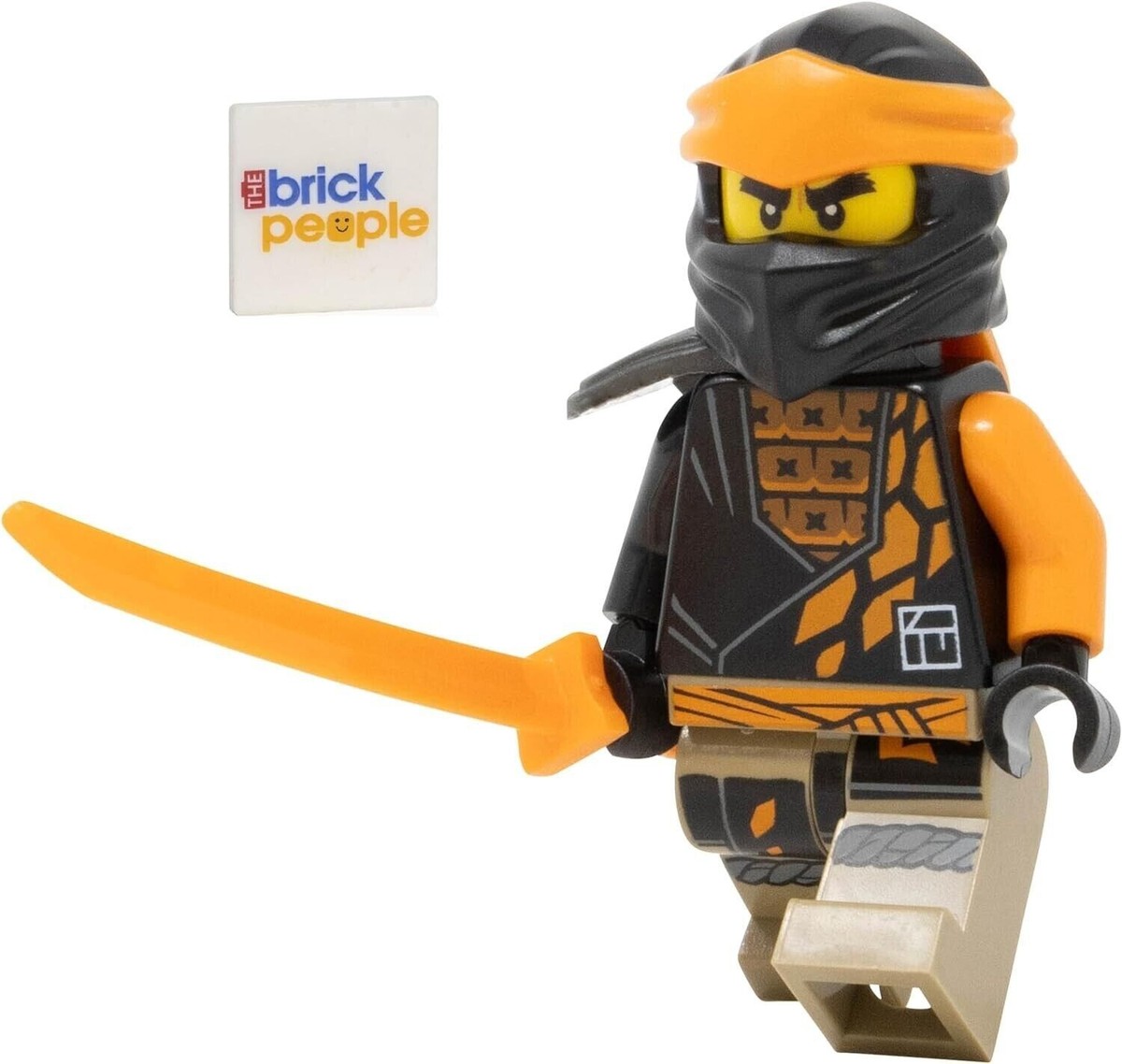 LEGO Ninjago Core: Cole Minifigure with Katana Sword | eBay