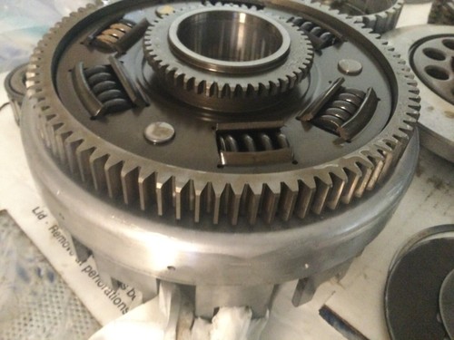 1987 KAWASAKI VULCAN 88 1500 VN1500A COMPLETE CLUTCH W BASKET HUB HOUSING COMP - Afbeelding 13 van 15