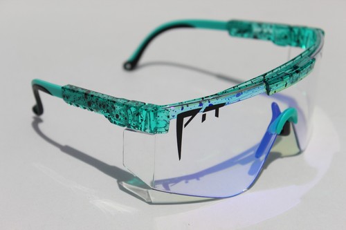 Gafas de sol/gafas de seguridad PIT VIPER The Baja Blaster años 2000 ANSI Z87+ NUEVAS - Imagen 6 de 12