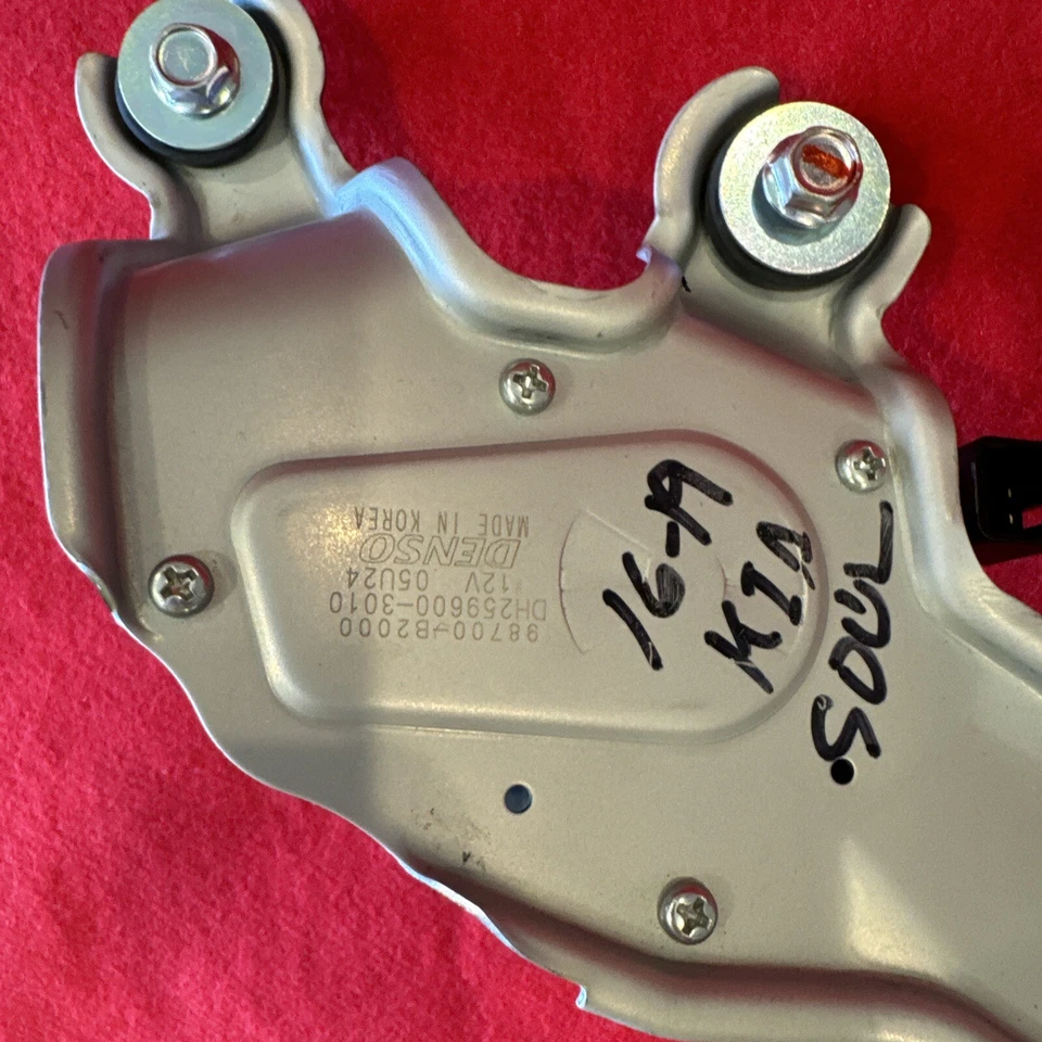 KIA SOUL & EV 2014 2023 limpiaparabrisas trasero motor acoplamiento 98710-B2000 OEM Foto 3 de 3