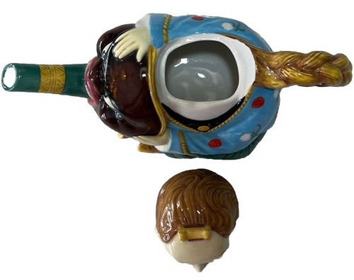 RARE Minton Archive Collection - Majolica Chinaman Teapot LIMITED EDTN Box + COA - Picture 11 of 18