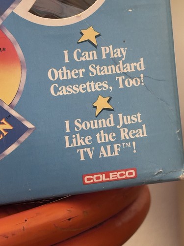 1987 Coleco 18” Plush Talking ALF The Storytelling Alien w/ Cassette works great - Picture 4 of 15
