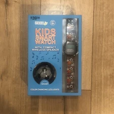 iTech Jr kids Smartwatch with Compact Wireless Speaker Soccer - Brand New!