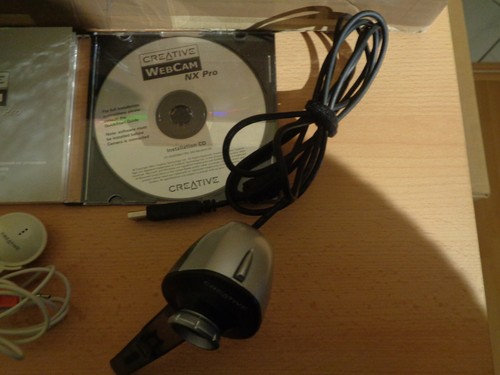 Creative Webcam NX Pro mit Micro Usb und Klinkensteckeranschluß - Bild 2 von 3