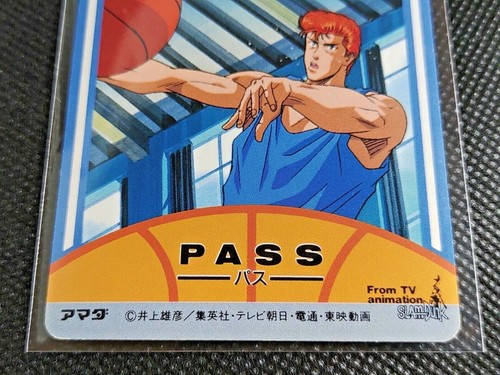 Slam Dunk Tatsuhiko Aota Hanamichi Sakuragi Card TCG Amada Rare Vintage 34 - Picture 7 of 8