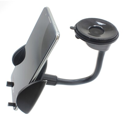 Dash Car Mount Windshield Holder Cradle Rotating Dock Suction for Cell Phones