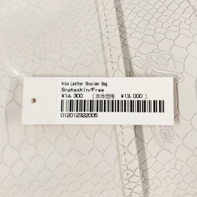 バッグ Supreme Nike Leather Shoulder Bag white Supreme Nike Leather Shoulder Bag (SS25) - $88