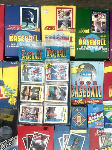 🔥 300 Unopened Baseball Cards in Sealed PACKS Vintage 80's 90's 2000's MLB 🔥 - Picture 4 of 8