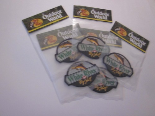 BASS PRO SHOPS WHITE RIVER PATCH "1" OUTDOOR WORLD 4X3 INCHES FACTORY SEALED #18 - Picture 7 of 8