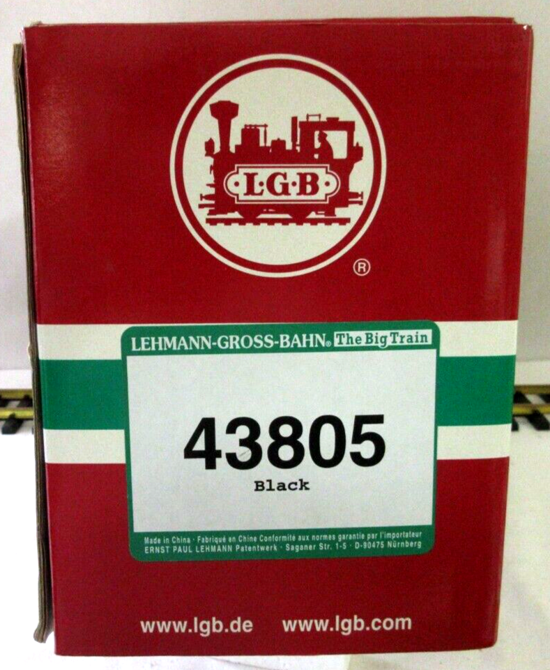 LGB 43805 BLACK 25th Anniversary Tank Car | eBay