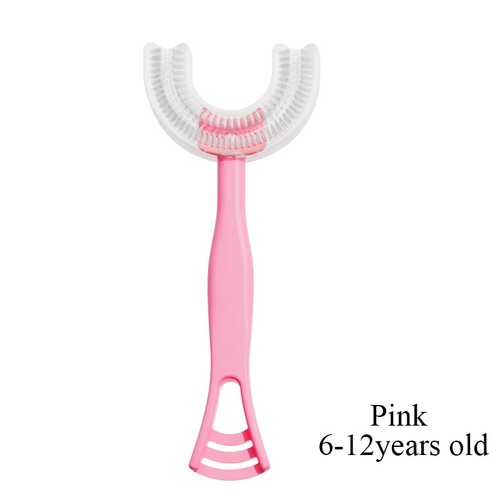 Kids U-Shape Toothbrush Baby Oral Care Soft Silicone Brush Cleaning Tool Health☋ - Picture 14 of 28