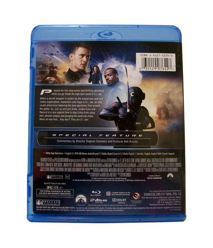 "G.I. Joe: The Rise of Cobra (2009)" Blu-ray (2009) mit Channing Tatum - Bild 2 von 2