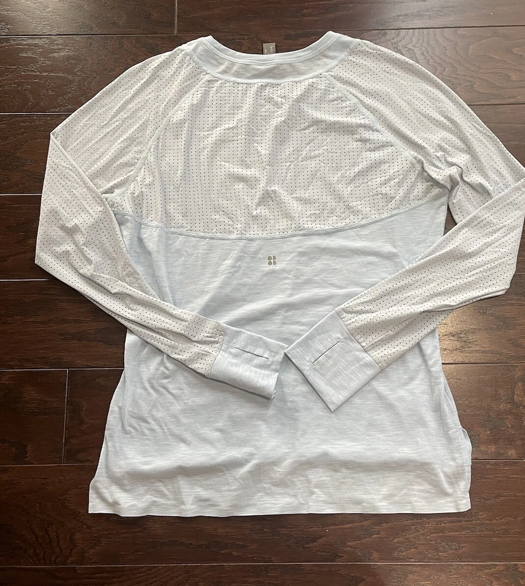 sweaty-betty ventilated long sleeve athletic shirt