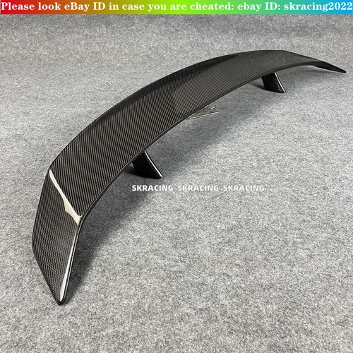 For 2003-2008 Nissan 350Z Z33 Real Carbon Fiber Rear Trunk Lid Spoiler wing Lip - Picture 9 of 24