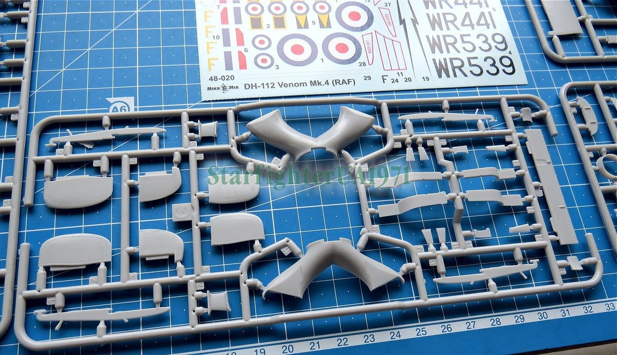 1/48 De Havilland DH 112 Venom (MikroMir 48-020) New