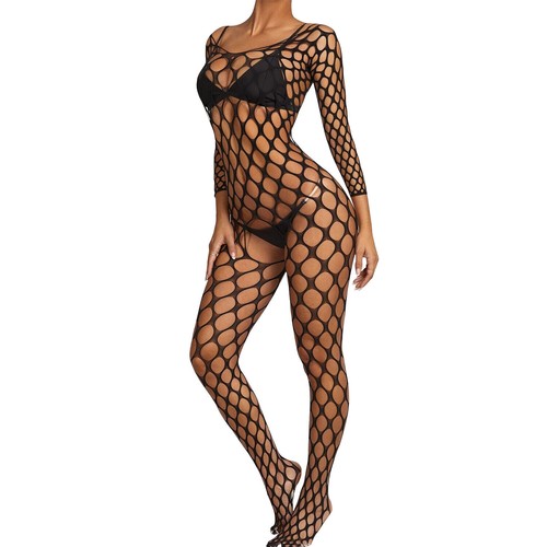 Mujeres Sexy Lencería Red Cuerpo Completo Medias Babydoll Body Conjunto Vestido - Imagen 9 de 12