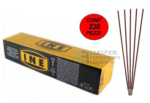 ROTE RUTILELEKTRODEN ZUM SCHWEISSEN mm.2,5 X 300 CF.230 STÜCK INE 48 A - Bild 1 von 1