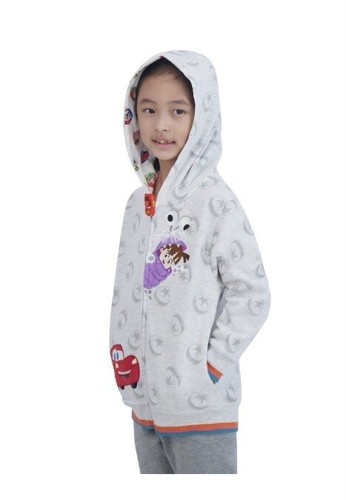 Disney Cars Long Sleeve Full Zip Hooded Character Jacket Size 6 NWT - Picture 2 of 5
