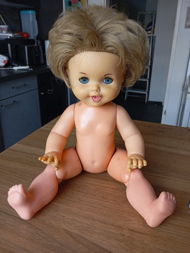 Mattel Puppe 1967 ,Made in USA Ca., Original mit Kulleraugen und Sprachfunktion