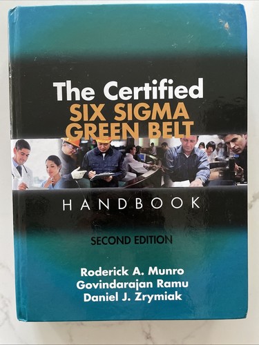 The Certified Six Sigma Green Belt Handbook 2nd Edition Hardcover- With Discs - Picture 1 of 6