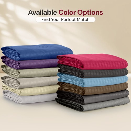 4 Piece Bed Sheet Set Hotel Luxury Ultra Soft Microfiber Deep Pocket Sheets Set - Picture 29 of 110