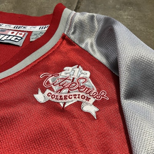 NYC 212 City Series Collection Fußball Trikot Herren XL rot silber Harlem Skater - Bild 7 von 12
