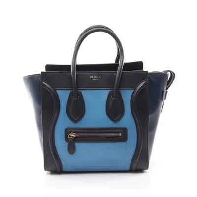 Celine Tote Bag Black Leather #RCB13685 - Image 1 of 4
