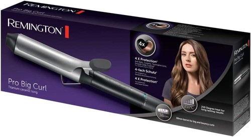 Remington Titanium Curling Tong Pro Big Curl Multi Voltage 210* - CI5538 - Picture 2 of 6