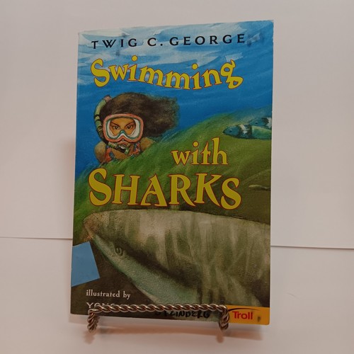 Swimming with Sharks, Twig C. George Yong Chen Troll Special Edition EUC - Bild 1 von 5
