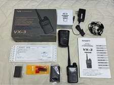 Yaesu Standard VX-3 Dual Band Handheld Transceiver FM 144 430MHz _Good condition