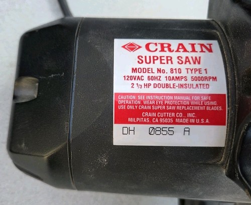 Crain Super Saw Mdl-810 type 1 (T-211c) - Picture 4 of 8