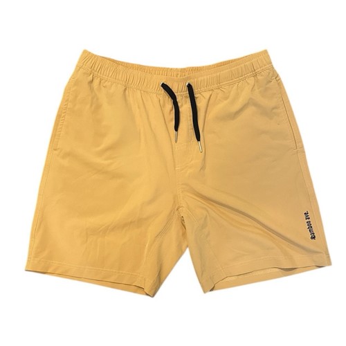 Bamboo Ave Shorts Herren L orange grenzenlos Sport Tennis Gym ungefüttert