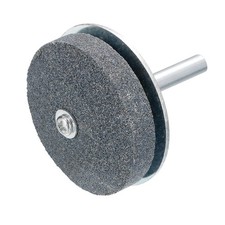 Lawn Mower Blade Sharpener, Corundum Mower Blade Grinder Stone Wheel Silver