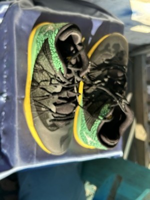 Size 11 - Nike Air Jordan CP3 7 Brazil Pack Chris Paul Green Yellow Elephant  