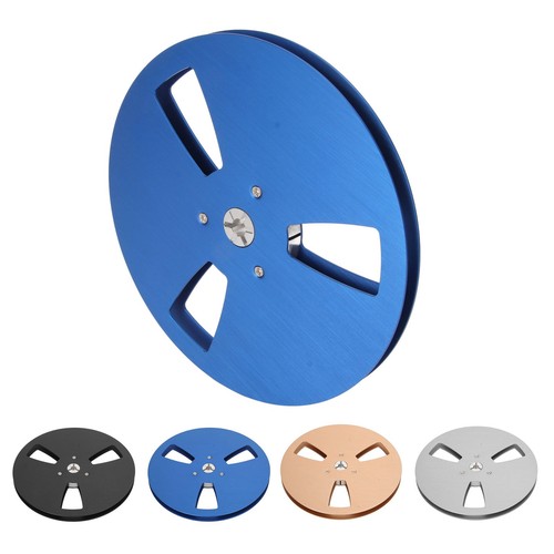 1/4 7in Empty Reel Universal 3 Open Hole Takeup Reel Replacement Recording O NEW - Afbeelding 5 van 24