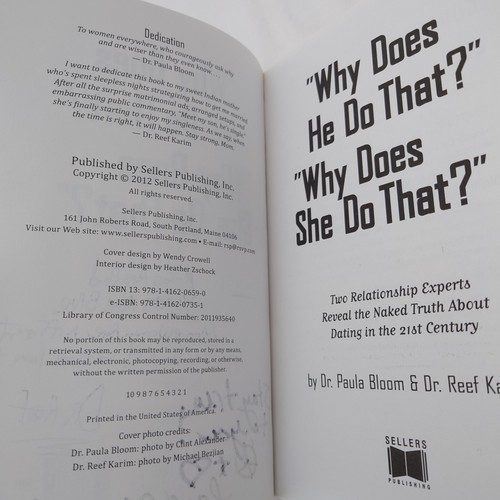 Why Does He Do That? Why Does She Do That? Two Relationship Experts Revea SIGNED - Imagen 3 de 5