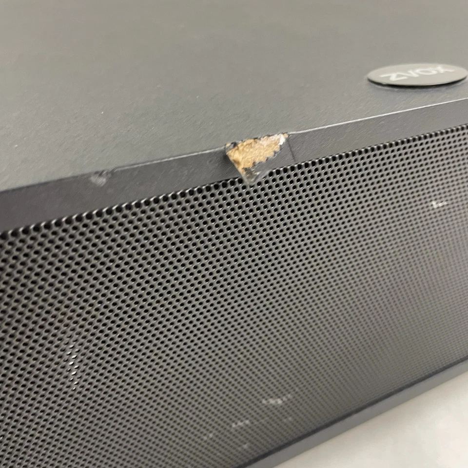 ZVOX 580 Barra de Sonido Base de Sonido Gabinete Caja Subwoofer Sistema de Sonido Plataforma de TV Negro Foto 2 de 4