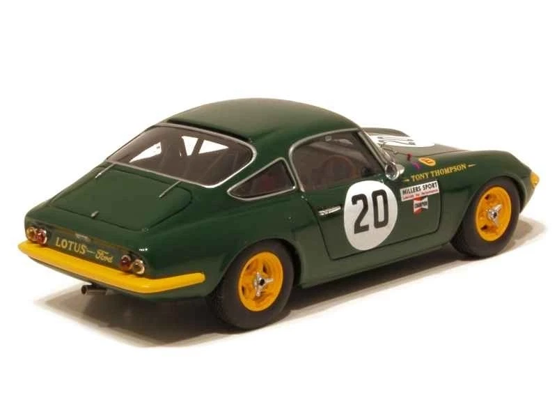 Spark 1/43 Lotus Elan 26R #20 Tony Thompson Brands Hatch 1965 Diecast Modellauto - Bild 3 von 3