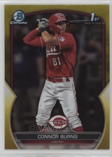 2023 Bowman Draft Chrome Yellow Refractor 48/75 Connor Burns #BDC-159 1b0j