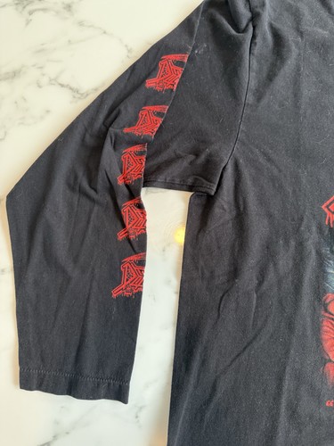 Vintage Death Scream Bloody Gore Long Sleeve T Shirt - Metal - The Roxx - XXL - Picture 4 of 10