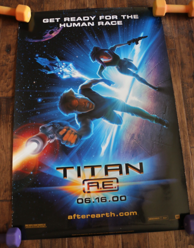 VINTAGE Titan A.E. 2000 Original Movie Poster 27x40 Rolled One Sheet - Picture 1 of 16