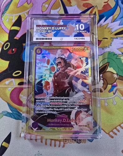 One Piece Tcg Monkey D. Luffy EB02-061 SEC Ace 10