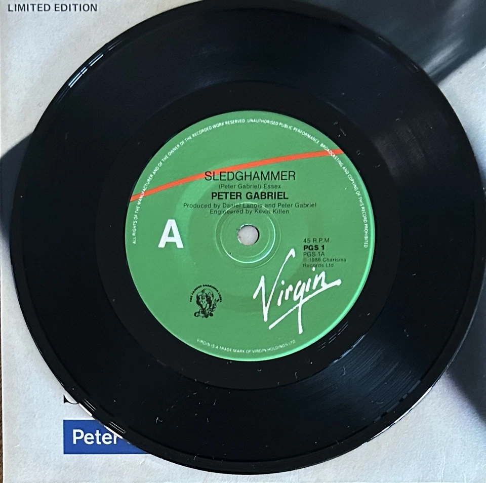 Peter Gabriel - Sledgehammer - 7" - Vinyl - Image 2 of 4