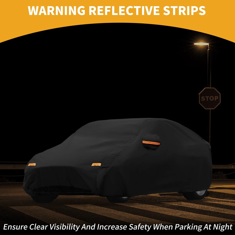 Capa de carro impermeável para todas as condições climáticas para Renault Captur 2013-2021 filme de alumínio - Imagem 3 de 4