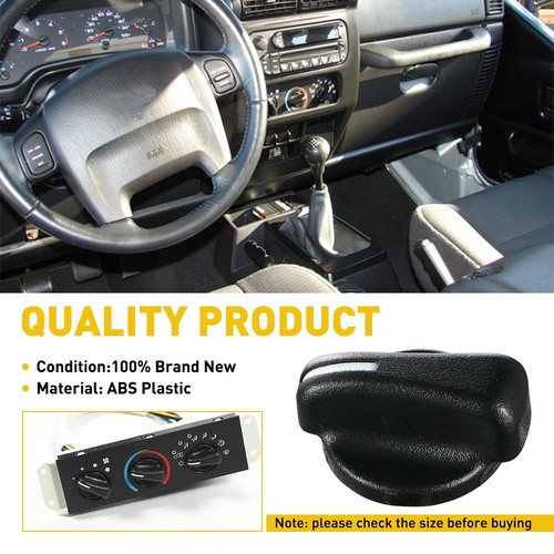 For 1999-2003 Ram Dodge 1500 2500 3500 Car Heater A/C Climate Control Knob 3PCS - Picture 4 of 8