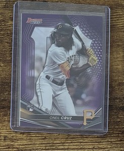 2022 Bowman's Best Purple Refractor #36 Oneil Cruz /250 RC Rookie Pirates