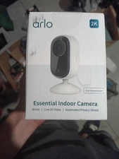 BRAND NEW 1-pack Arlo Essential INDOOR security HD 1080 cameras 2nd Gen - wired