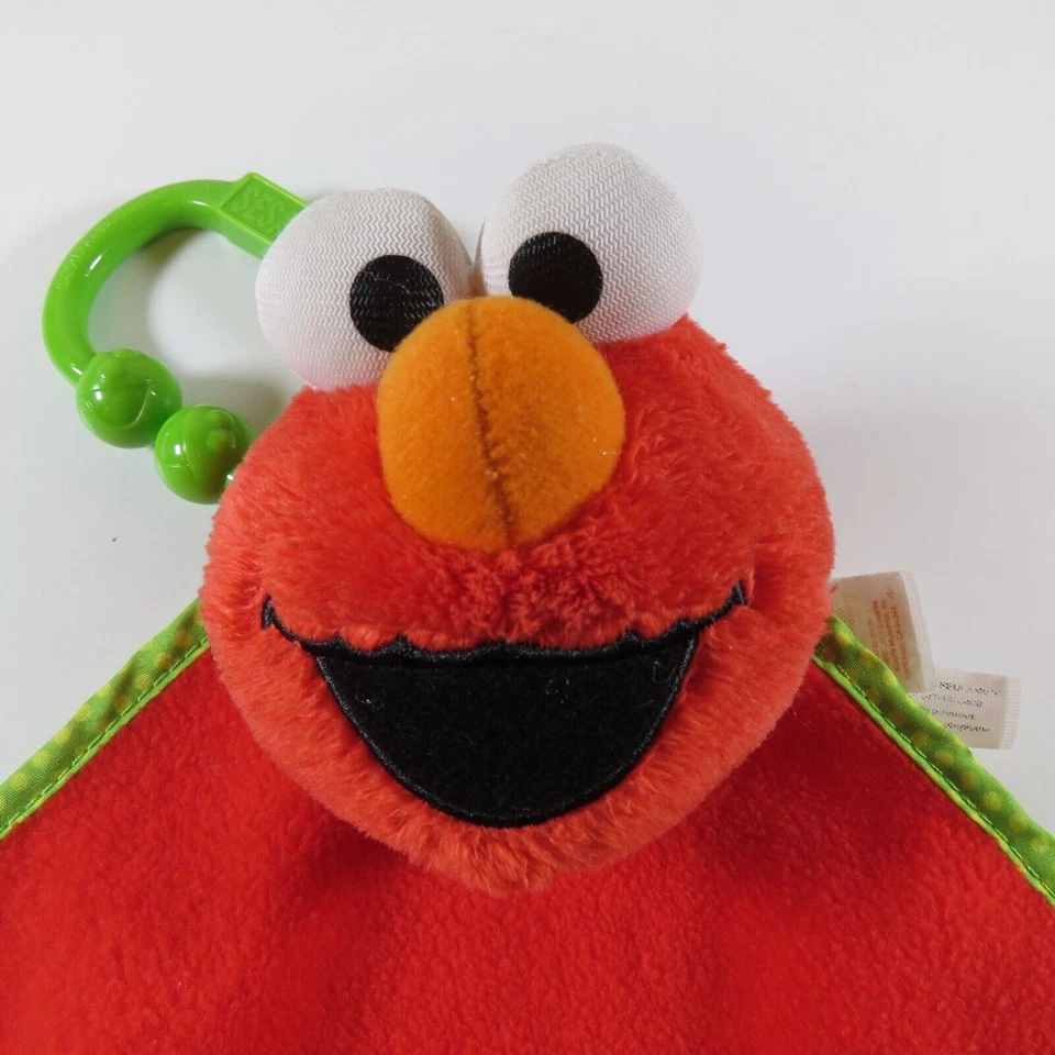 Детское защитное одеяло Sesame Street Munchkin ELMO с гофрированной клипсой милый зубочистка красное - Изображение 2 из 4